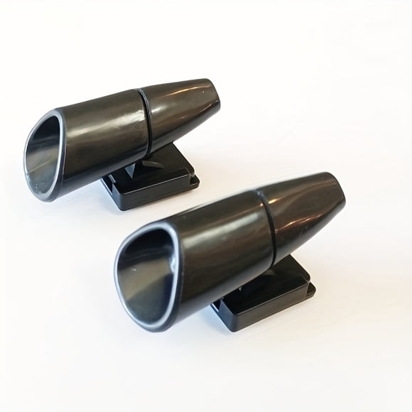 HLONK 2 Pcs Technologie Soundwave Sifflet pour Cerf Répulsifs pour Voiture - Finition Mate Dispositifs de Sécurité Durables pour Alerte Animale pour Montage sur Grille avant Répulsif Efficace pour Cerfs et Autres Sauvages