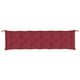 thumbnail image 5 of Cojín para banco de jardín VidaXL, cómodo, 200 x 50 x 7 cm, color rojo, 5 of 8