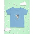 thumbnail image 3 of Arrr, Pirate Shark T-Shirt Infant -Image by Shutterstock,  12 Months, 3 of 4