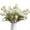 White, variant on Triani 6Pcs Artificial Faux Flowers Pompon Mum Fake Kiku Flowers Bulk Fake Filler Flowers Flower Ball for DIY Centerpieces Arrangement Wedding Party(White)