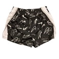 thumbnail image 2 of Nike Youth Girl's Microfiber Dri Fit Built-In Liner Elastic Waist Short (Black, 4), 2 of 3