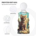 thumbnail image 3 of Pofeuu Sunshine Cloud Cute Cat Print Basketball Jersey, Shirts for Men Youth Basketball Jersey Crew Neck-X-Large, 3 of 6