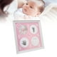 thumbnail image 3 of Kit De Huellas De Manos Para Bebés, 11,4 X 11,4 X 0,7 Pulgadas Marco De Fotos De Manos Y Pies Para Bebés Marco De Fotos De Recuerdo Regalos De Baby Shower Para Regalos De Papá, 3 of 7