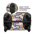 thumbnail image 4 of Haiem Snake Luggage Cover Printed Suitcase Covers for Luggage Elastic Washable Suitcase Protector Fits 18-32 Inch Luggage-X-Large, 4 of 9