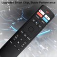 thumbnail image 2 of Control Remoto Bluetooth ERF3I69V Reemplazado para TV con Asistencia por Voz 65RG 55H9100E 55Q8809 65H9100E, 2 of 5