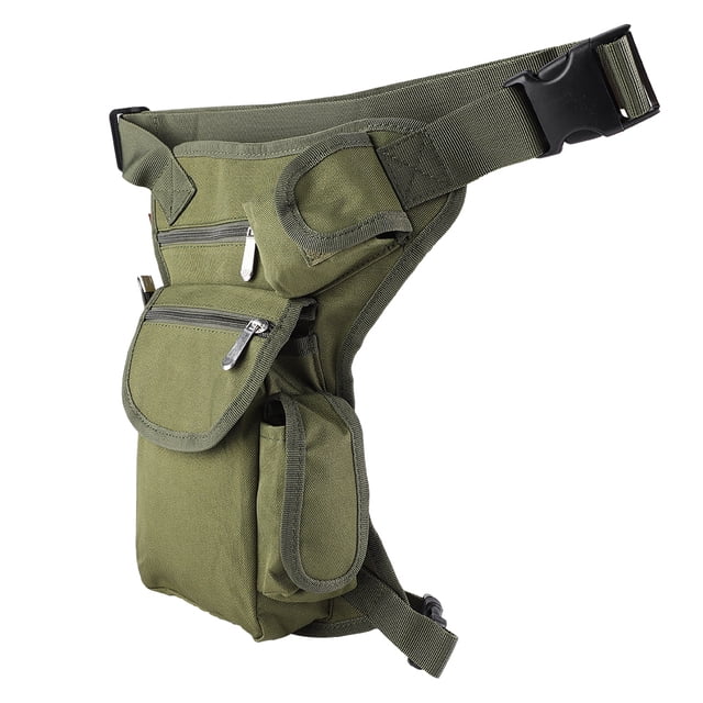 Bolsa para muslo, bolsillos múltiples, cintura caída, bolsa para muslo de carreras, bolsa para pierna adaptada para la perfección