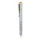 thumbnail image 1 of Bolígrafo de acción con perno, corona de aluminio, bolígrafo de latón macizo, bolígrafo de bolsillo EDC para regalo de firma comercial, color gris, 1 of 8