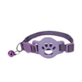 thumbnail image 2 of Durable Reflective Cat Collar with Bell and Integrated Tracker Mount for Loss Prevention, Adjustable Comfortable Neck Accessory for Small Pet Breeds, 2 of 7