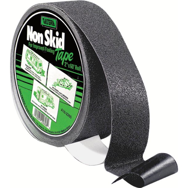 Valterra A102260 Non Skid 2" x 60" Roll RV Step & Ladder Grip Tape