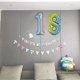 thumbnail image 4 of Globos gigantes de 40 pulgadas, globos de fiesta, globos de helio, globos de Mylar con números enormes para decoraciones de fiestas de cumpleaños, bodas y aniversarios, 4 of 5