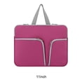 thumbnail image 3 of Funda para computadora portátil Bearachild impermeable rosa roja 11 pulgadas, 3 of 6