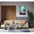 thumbnail image 4 of WFSposter-Elephant Wall Art Mindset Motivation Office Wall Canvas Animals Poster Framed Artwork for Living room Ready to Hang, 4 of 6