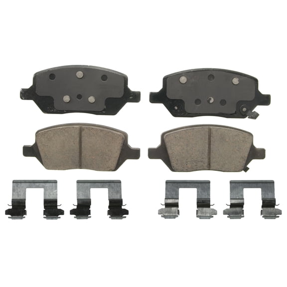 Wagner QuickStop ZD1093 Ceramic Disc Brake Pad Set Fits select: 2005-2008 CHEVROLET UPLANDER, 2006 PONTIAC MONTANA