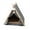 Z06Grey+Cool Mat, variant on Original Pet Cot Tent, Portable Dog House, Dog Shade & Weather Shelter, Elevated Cot Dog Bed, Closed Pine Wood, Medium 42 X 42 X 38 cm