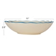 thumbnail image 2 of Creative Co-Op Country Garden Stoneware Salad Bowl, Multicolor, 2 of 3