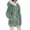 193#Mint Green, variant on Plus Size Winter Coats for Women Full Zip Oversized Fleece Sherpa Jacket Drawstring Fuzzy Hooded Outerwear w/Pockets Light Gray XL