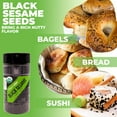 thumbnail image 4 of FreshJax Organic Black Sesame Seeds (5.1 oz Bottle) Non GMO, Gluten Free, Keto, Paleo, No Preservatives Black Sesame Seed | Handcrafted in Jacksonville, Florida, 4 of 10