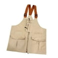 thumbnail image 5 of simhoa Outdoor Cargo Vest, Convertible Into A Shoulder Bag, Easy Access for Hiking And Gardening XL, 5 of 10