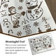 thumbnail image 5 of Inteprter Niños pintura plantilla DIY molde adorno estampado plantilla elementos grabado plantillas álbum de recortes fabricación Decoración del hogar Invierno, 5 of 6