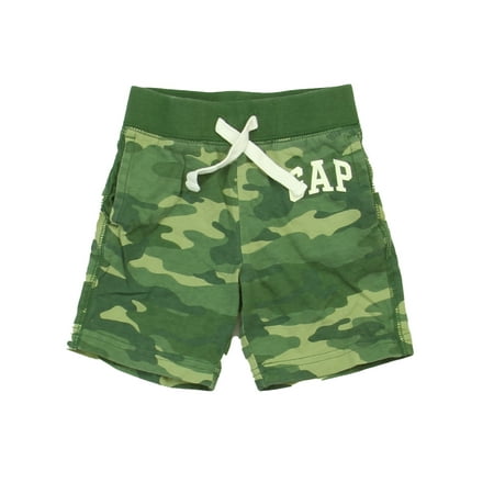 

Pre-owned Gap Boys Green | Camo Shorts size: 6-12 Months