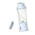 thumbnail image 2 of Licuadora portátil, licuadora portátil, vaso de 360 ​​W, eléctrica, tamaño personal, compacta blanco, 2 of 9