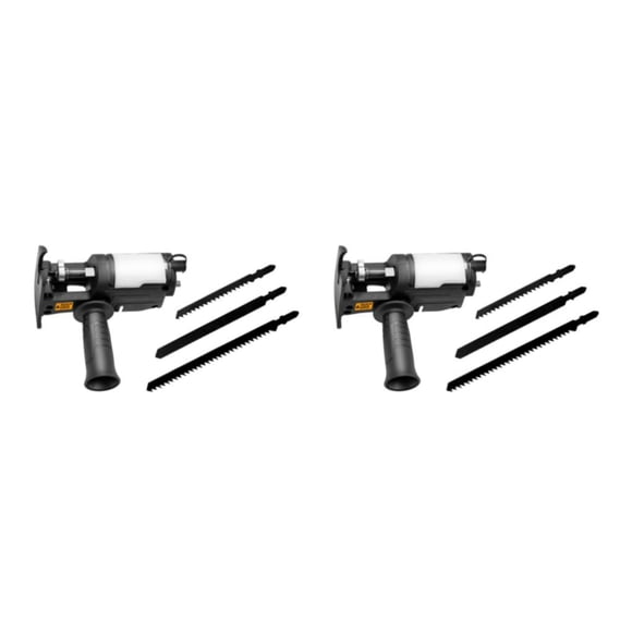 Eigraketly Household DIY Electric Reciprocating Saw Modified Hacksaw Wood Woodworking Hoja de sierra para latas de aceite 2piezas