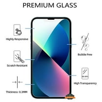 For Samsung Galaxy A16 5G Tempered Glass Screen Protector Premium HD Clear, Case Friendly, 3D Touch, Anti-Bubble Film Cover, XPM Screen Protector [Clear]