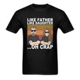 thumbnail image 2 of Funny Dad C-T shirt, Like Father Like Daughter C-T shirt，Fathers Day GifC-T shirt Birthday Gifts for Men, Black, 2 of 5