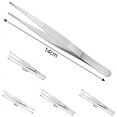 thumbnail image 2 of 12.5/14/16/18/20/25/30Cm Food Barbecue Tongs Stainless Steel Churrasco Tweezers Clip Kitchen Tools & Gadgets, 2 of 9
