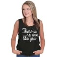 thumbnail image 4 of No One Like You Positive Inspiring Tank Top Tee Shirt Women Brisco Brands S, 4 of 6