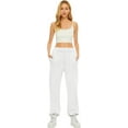 thumbnail image 3 of Women's Sweatpants Cinched Bottom 2023  Pants with Pockets, 3 of 12