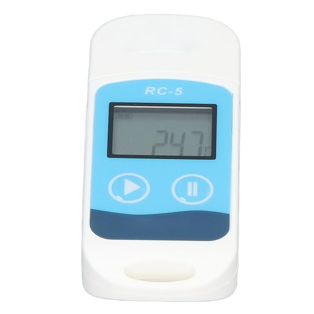 Thermomètre Enregistreur de Données USB - Enregistrement de Température  Réutilisable (32 000 Données), Vert