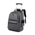 thumbnail image 2 of BELOVING Sac de Sport à Roulettes Grand Sac Imperméable pour Rangement de Voyage Hommes et Femmes Gris, 2 of 10