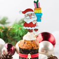 thumbnail image 6 of Merry Christmas Cake Toppers, Cupcake Decoration, Holiday Theme Party Supplies Colorful Tasteless Christmas Cake Decoration ,, 6 of 8