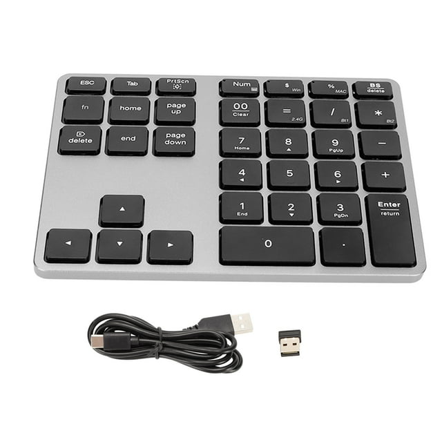 Numeric Keypad,Wireless Number Pad 35 Key Numpad Wireless Number Pad Tailored for Perfection