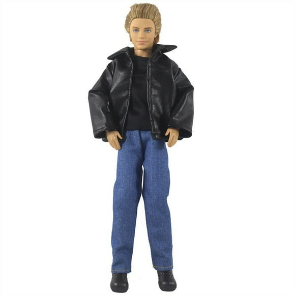 Ken Doll Clothes Sport Tops Pants Kawaii DIY Kids Toys Fashion Male Wear Mini Outfit For Barbie Lover Dressing Birthday Present Set 8