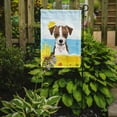 thumbnail image 2 of Caroline's Treasures BB2070GF Jack Russell Terrier Summer Beach Flag Garden Size , Small, multicolor, 2 of 3