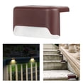 thumbnail image 2 of Luces de libre LED Sensor de movimiento seguridad Luz de pared con para puerta patio jardín cubierta porche escaleras de marrón DYNWAVEMX luces de paso de casa, 2 of 8