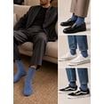 thumbnail image 4 of LITERRA 30 Pairs Mens Crew Socks Lightweight Long Socks Athletic Breathable Socks for Men, 4 of 7