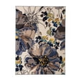 thumbnail image 2 of World Rug Gallery Modern Bright Flowers Non-Slip Cream 7'10" x 10' Indoor Area Rug, 2 of 6