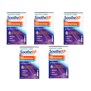 Bausch & Lomb Soothe XP Xtra Protection Preservative Free Lubricant Eye Drops, 30 Single-Use Vials Each - Pack of 5