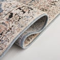 thumbnail image 5 of SAFAVIEH Vivaldi Zoolander Medallion Area Rug, Blue/Rust, 6'7" x 6'7" Square, 5 of 8