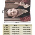thumbnail image 3 of Matthew Lillard Fleece Blanket Throw Blanket for Couch - Cozy Luxury Bed Blanket Microfiber and Throws for Sofa, 3 of 6