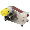 thumbnail image 4 of Handheld Sanding Belts Machine, Sharpener Small Mini Electric Belt Sander With Thick Solid Base For Woodworking For Arc Polish For Flat, 4 of 8