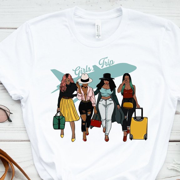 Girls Trip Shirt, Weekend Shirt, Vacation Shirt, Trip 2021, Vacation Shirt, Adventure Shirt, Road Trip Shirt Unisex S-5XL Hot Trending Shirt, Vintage Birthday Gift