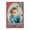 Brick Red, variant on Raspberry Red Picture Frame Mat for 12x18 Frames - Oval Opening for 11x17 Photos - 1 Mat