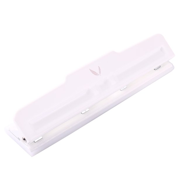 KW-trio Desktop Metal Punzón ajustable de 4 orificios Capacidad de 10 hojas Perforadora de agujeros Abanopi Blanco