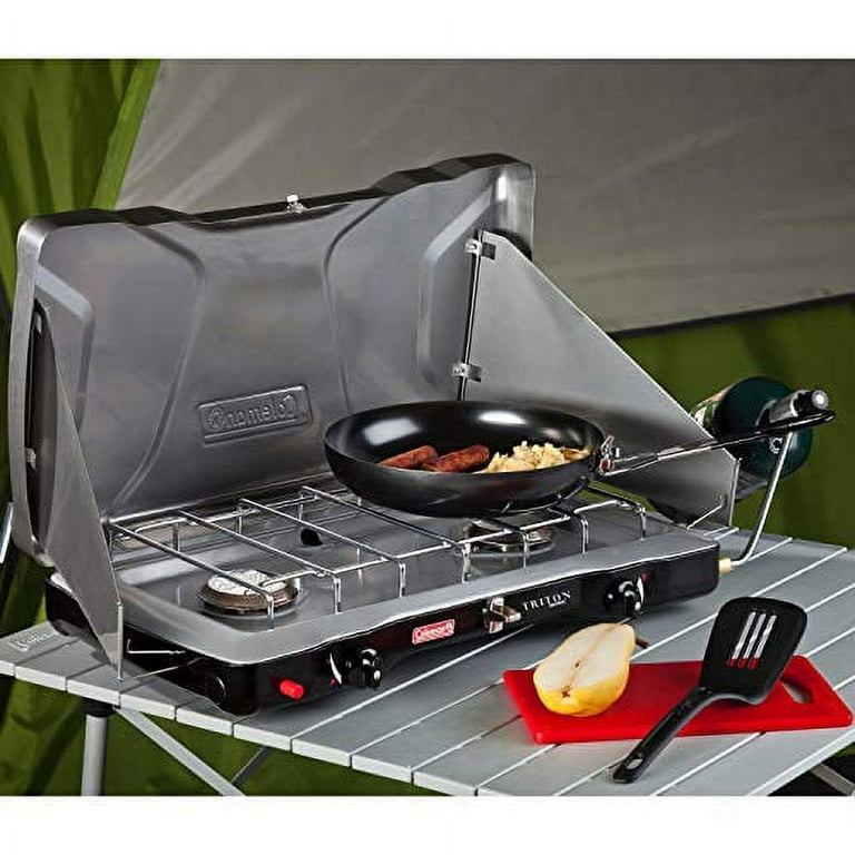 Coleman Outdoor Cooking Backpacking Gas Camping Stove, Triton+