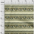 thumbnail image 1 of oneOone Viscose Chiffon Fabric Leaves & Floral Block Print Fabric BTY 42 Inch Wide, 1 of 4