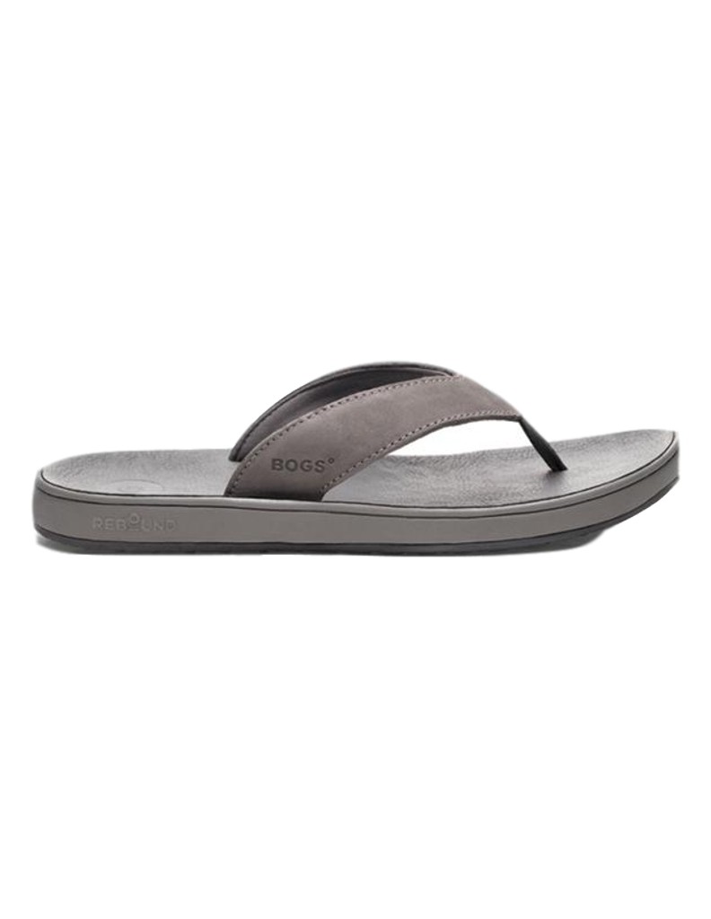 Bogs Outdoor Shoes Womens Hudson Leather Waterproof Flip Flops